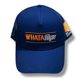 Whataburger Dallas Mavericks SnapBack Hat Promo Blue